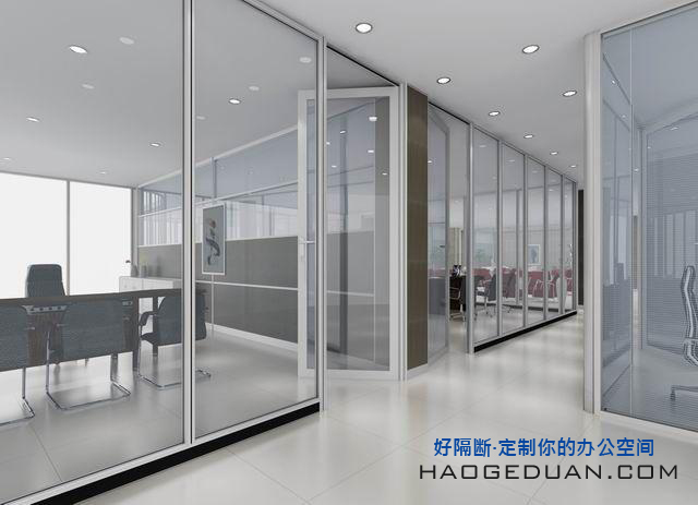 单层玻璃隔断图片